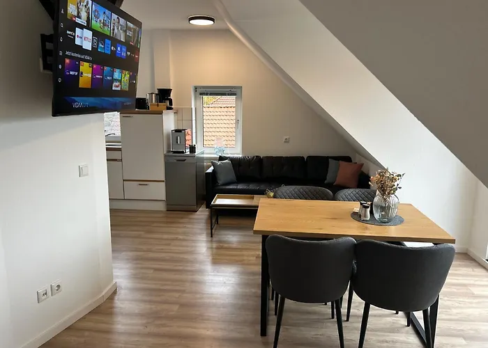 Spr-Helle Wohnung Mit Balkon, Ebk, Wlan, Netflix, 24 Stunden Self Checkin